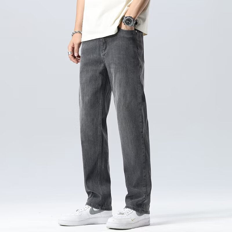 Casual Ice Silk Drape Wide-leg Pants