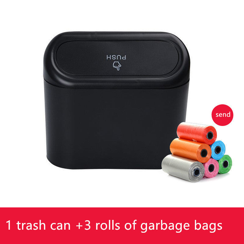 Vehicle garbage can