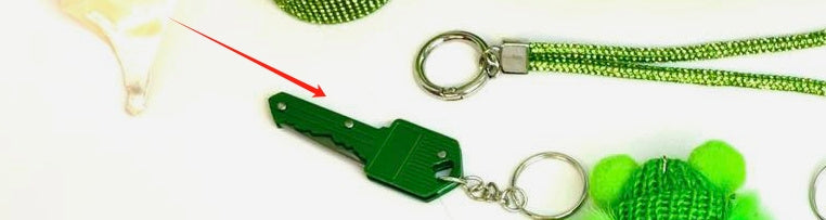 Mini EDC Multi-function Key Knife Pendant