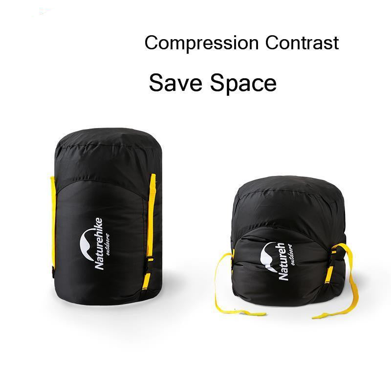 Multifunctional sleeping bag compression bag