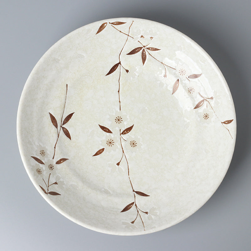 Underglaze Ceramic Fried Rice Plate