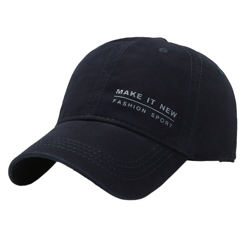 Fashion Letter Printing Baseball Cap Outdoor Casual Sunshade