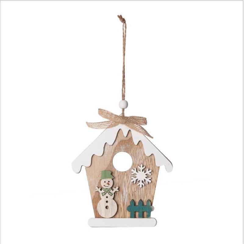 Christmas wooden pendant for children