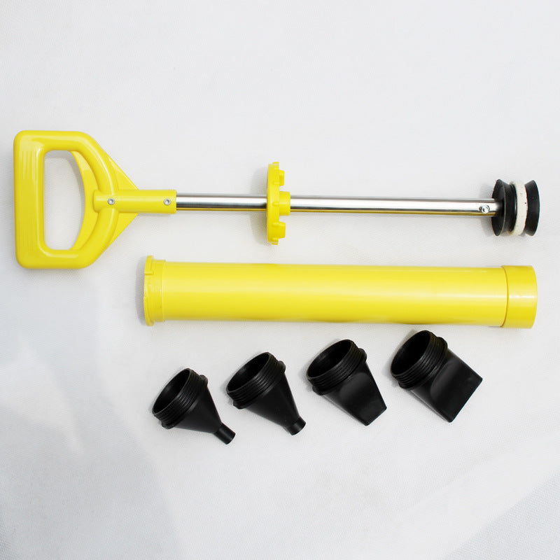 Building masonry plastic changing head cement mortar grouting filling gun cement caulking four-piece