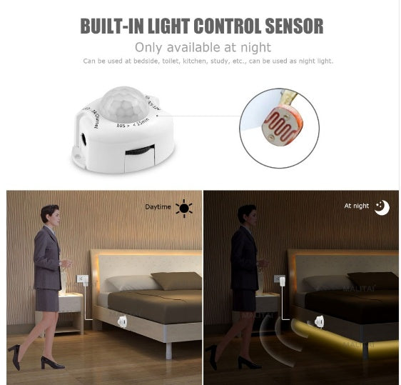 Led intelligent sensor light strip