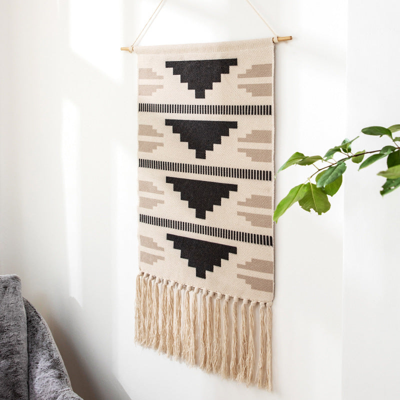 Hanging tassel tapestry