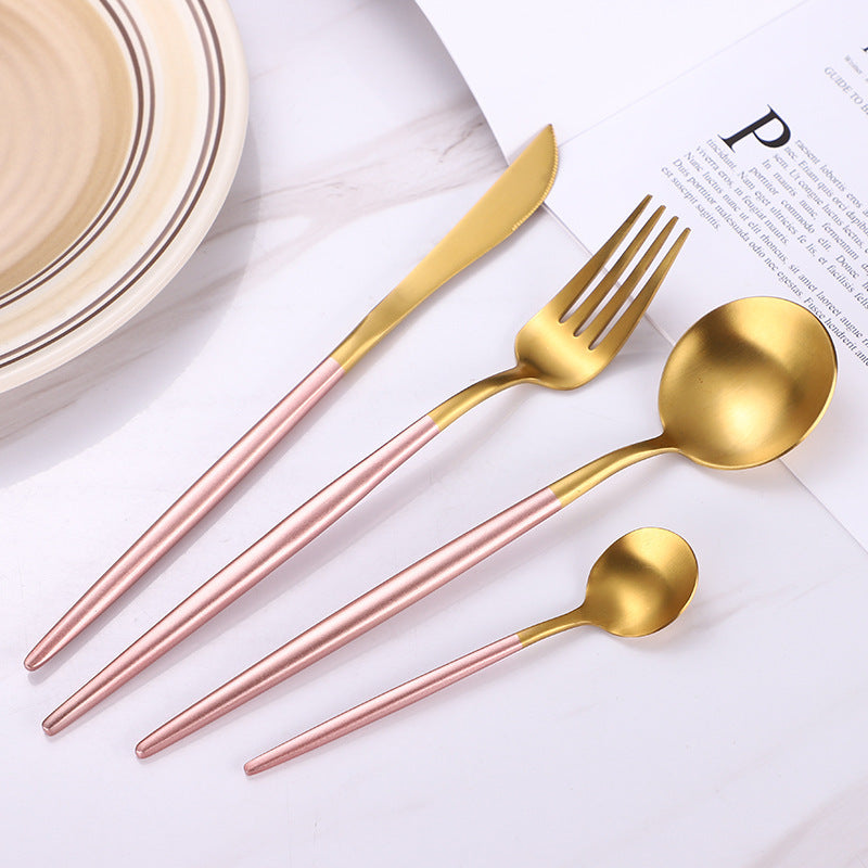 tableware stainless steel spoon set