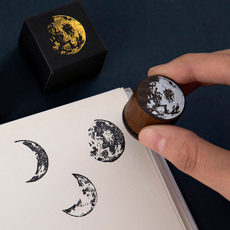 Moon Wooden Seal