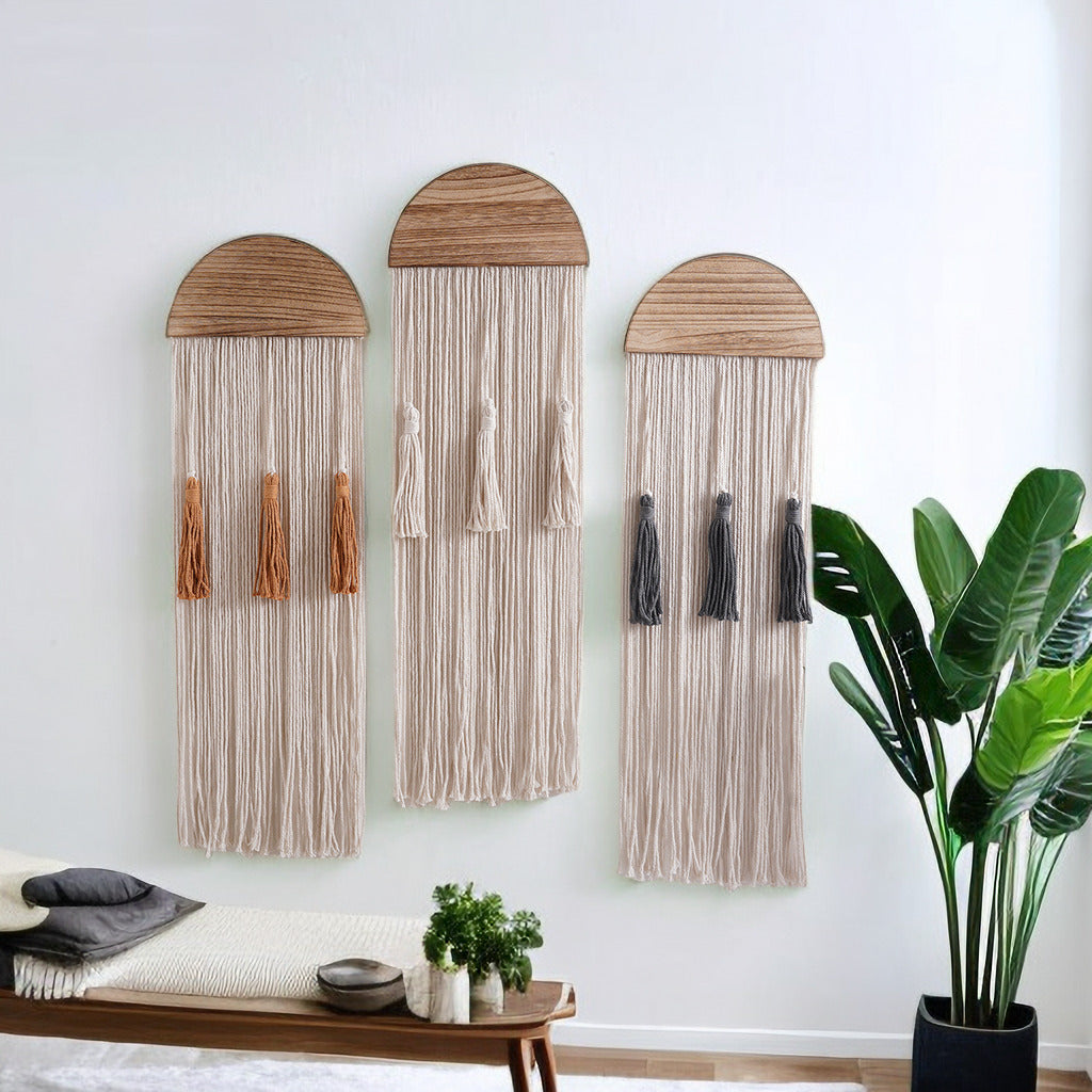 Modern Minimalist Tassel Bohemian Tapestry