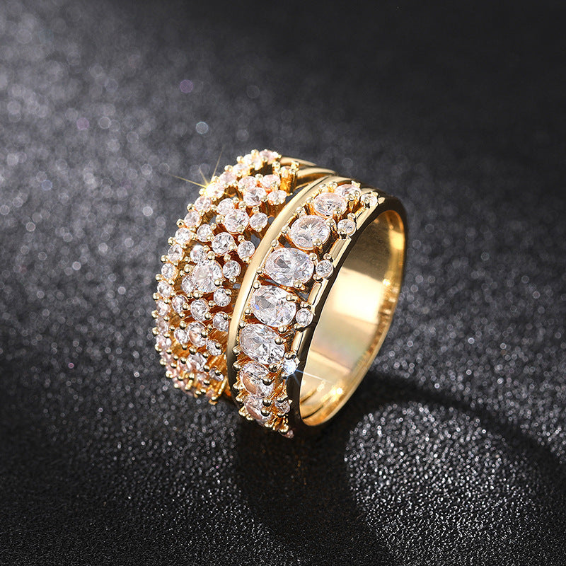Affordable Luxury Style High-grade Ring