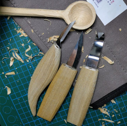 DIY Carving Homemade Spoon Carpentry Set