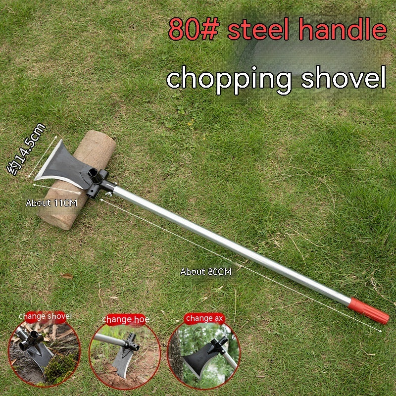 Multifunctional High Manganese Steel Agricultural Sickle Shovel Outdoor