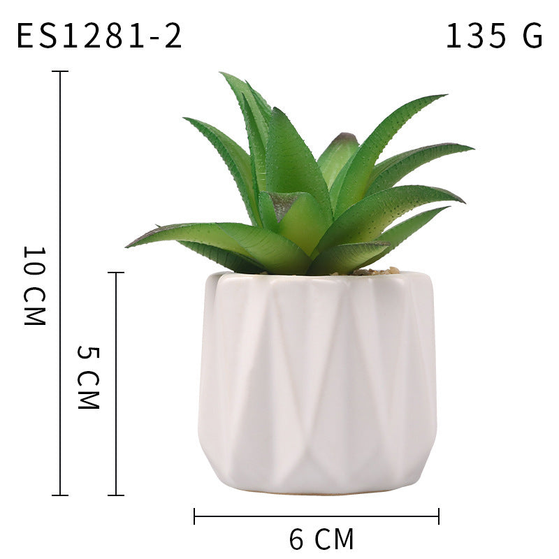 Wave Cup Type Simulation Succulent Potted Plant