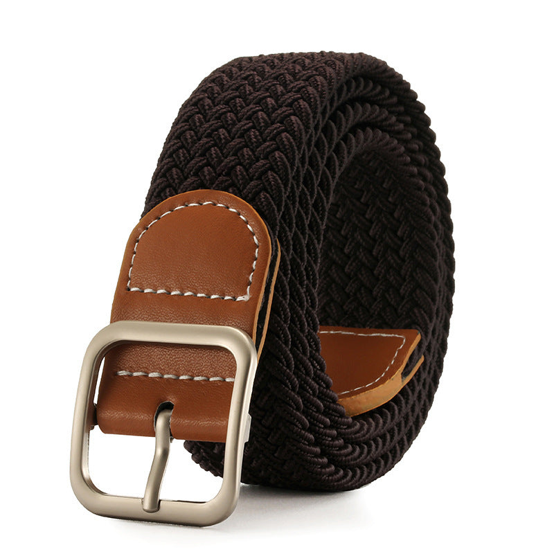 Fashion Square Buckle Women's Canvas Belt