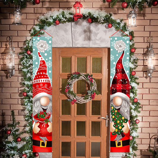 Home Creative Outdoor Christmas Decoration Banner