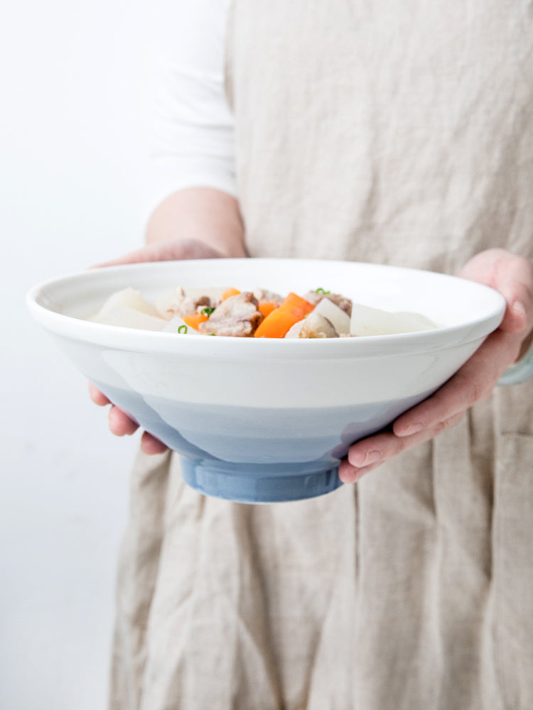 Ceramic Ramen Bowl Large Stylish And Good-looking Tableware