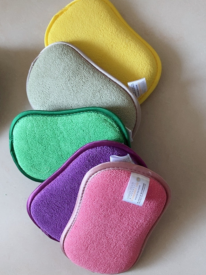 Magic Microfiber Dual Action Scrubbing Cleaning Sponge