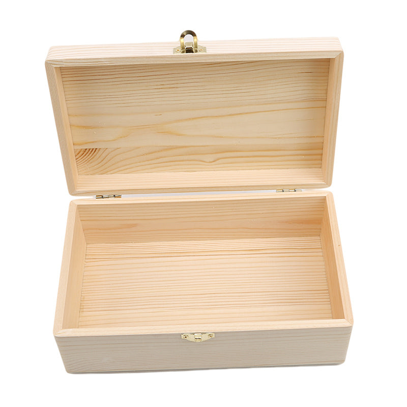 Wooden box storage box