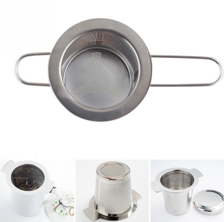 Stainless steel tea strainer