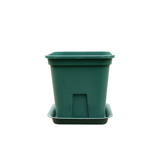 Tasha''s garden Castle Peak root control basin gardening flower planting basin rose Clematis gallon basin resin flowerpot