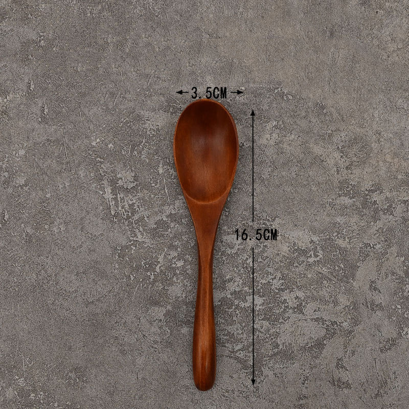 Household Fashion Wood Solid Wood Spoons