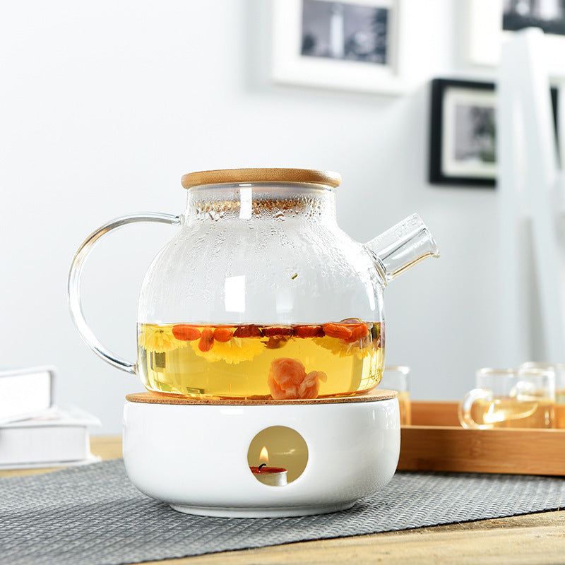 Ceramic Heating Base Tea Warmer Teapot Holder