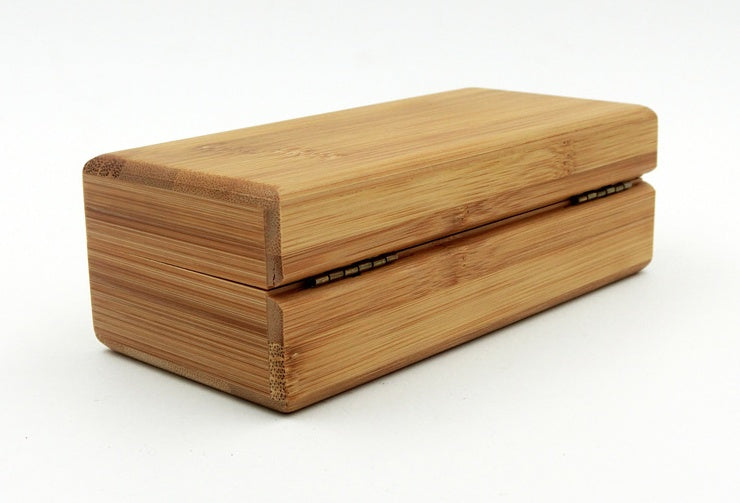 Wooden glasses case