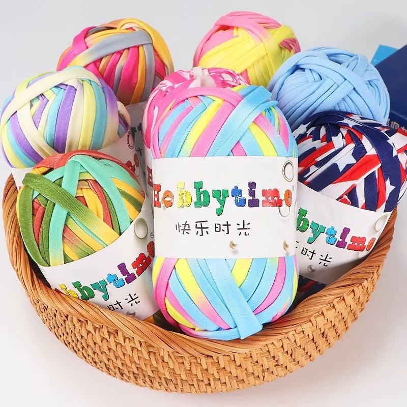 Woven Bag Acrylic Transparent Diy Material Package Thick Knitting Wool Yarn Ball