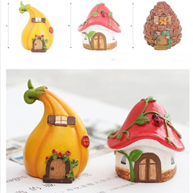 Decorative Creative Pumpkin Ornaments Gardening Pine Cones