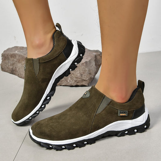 Fashion Round Head Shallow Mouth Men's Thin Shoes