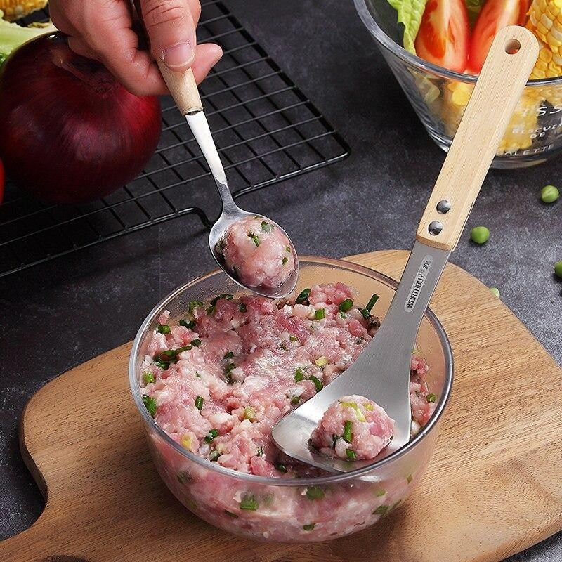 Stainless Steel Pressed Meatball Maker Granules Tool Creative Homemade Lean Meatballs Kitchen Gadgets