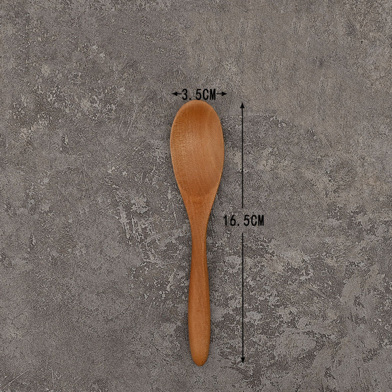 Household Fashion Wood Solid Wood Spoons