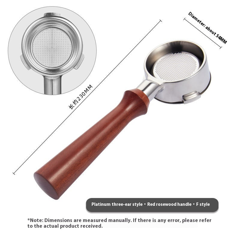 54mm Single-layer Strainer Coffee Machine Modified Bottomless Handle