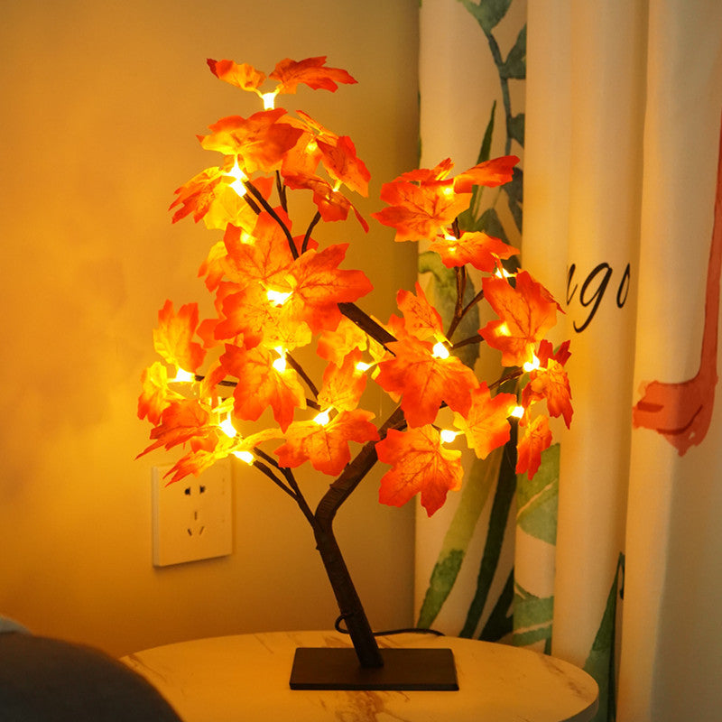 Fiber Optic Flower Room Decoration Gift Night Light