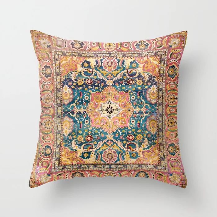 Ethnic Minimalist Style Sofa Cushion