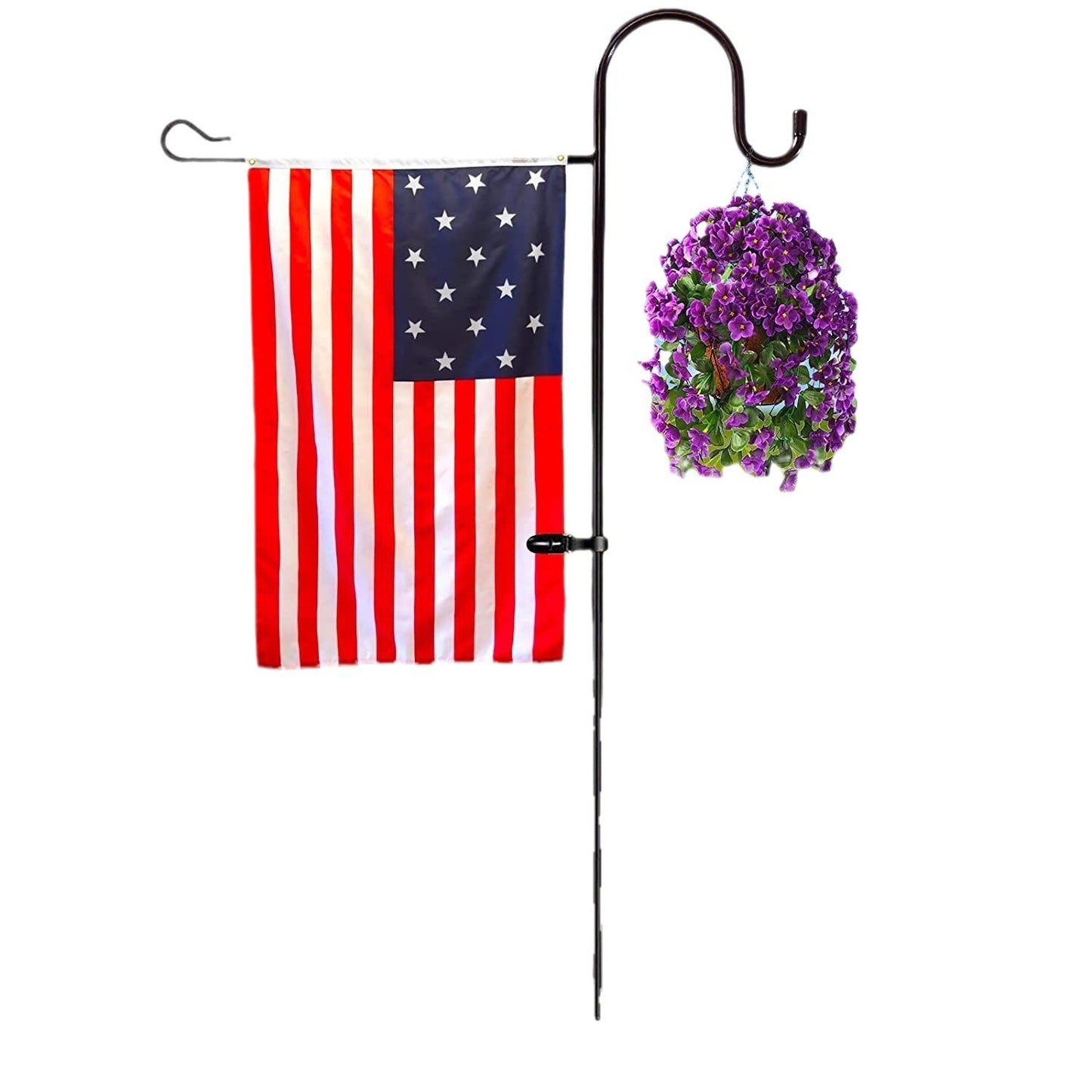 Garden Flag Stand Outdoor Courtyard Decoration