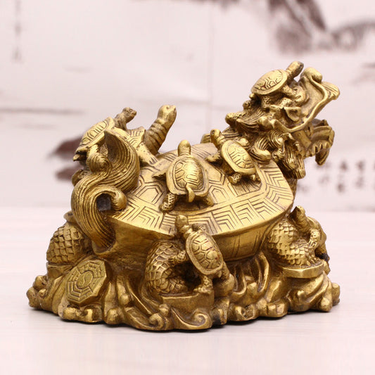 Bronze Nine Sons Dragon Turtle  Return To True Descendants Bandai