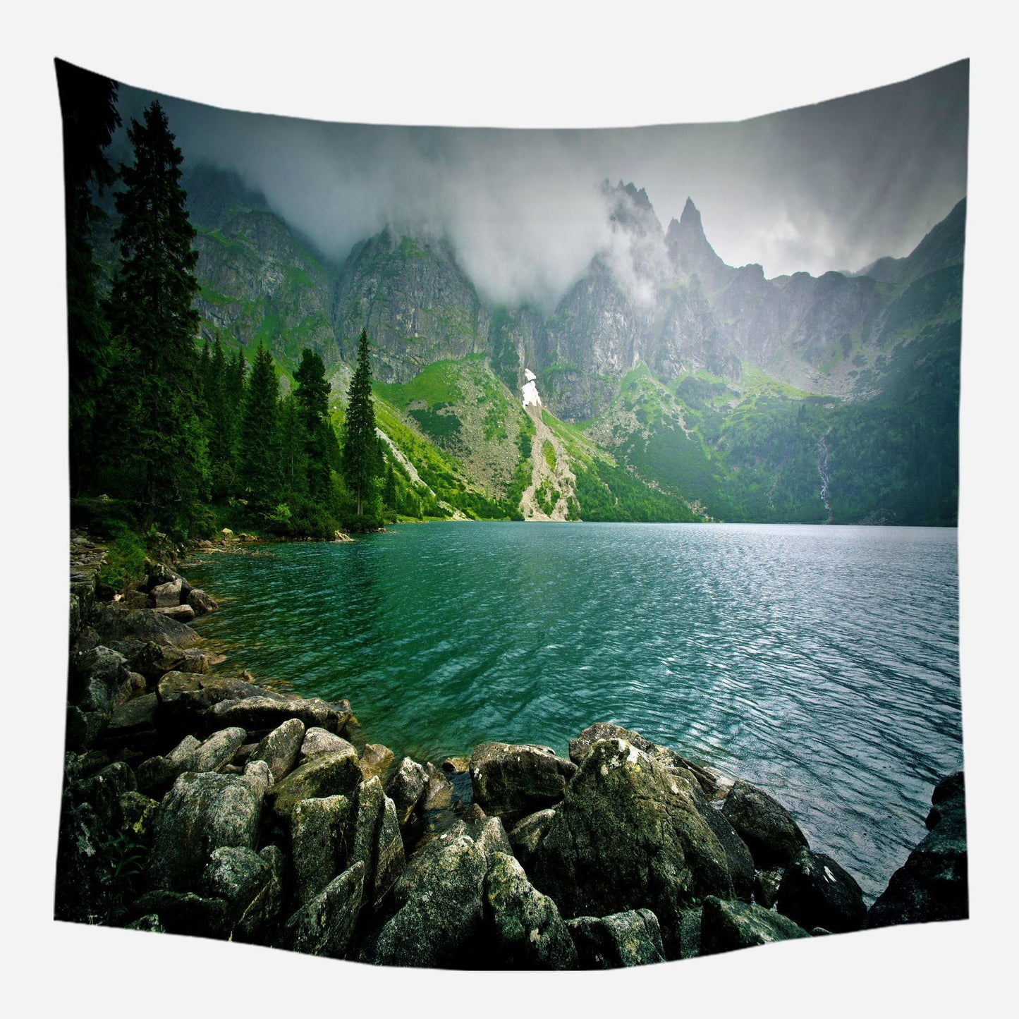 Digital Printing Masking Cloth Landscape Tapestry