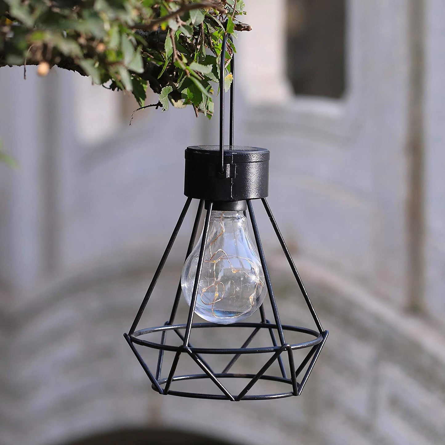 Garden Terrace Charm Edison Retro Lantern