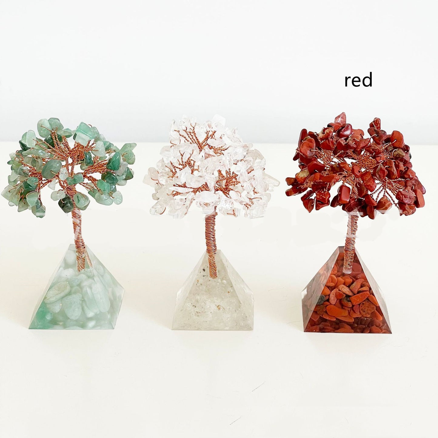 Creative Crystal Gravel Fortune Tree Decorative Crafts