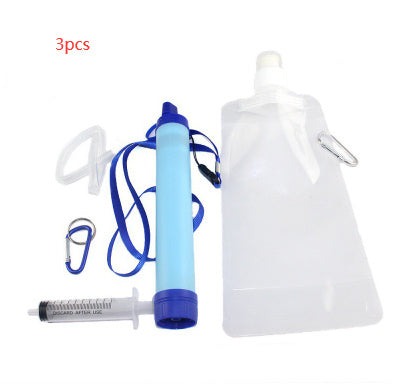 Emergency Survival Drinking Water Filter For Outdoor Picnic