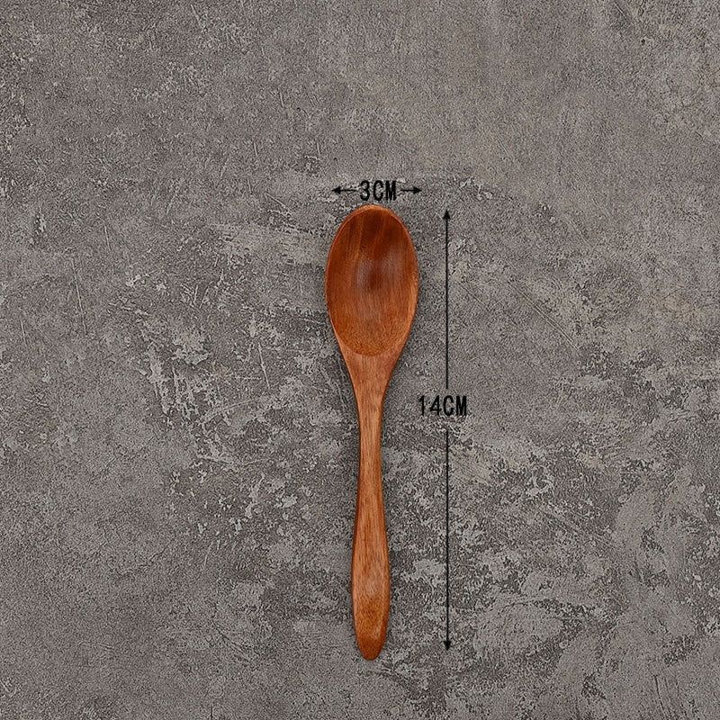 Household Fashion Wood Solid Wood Spoons