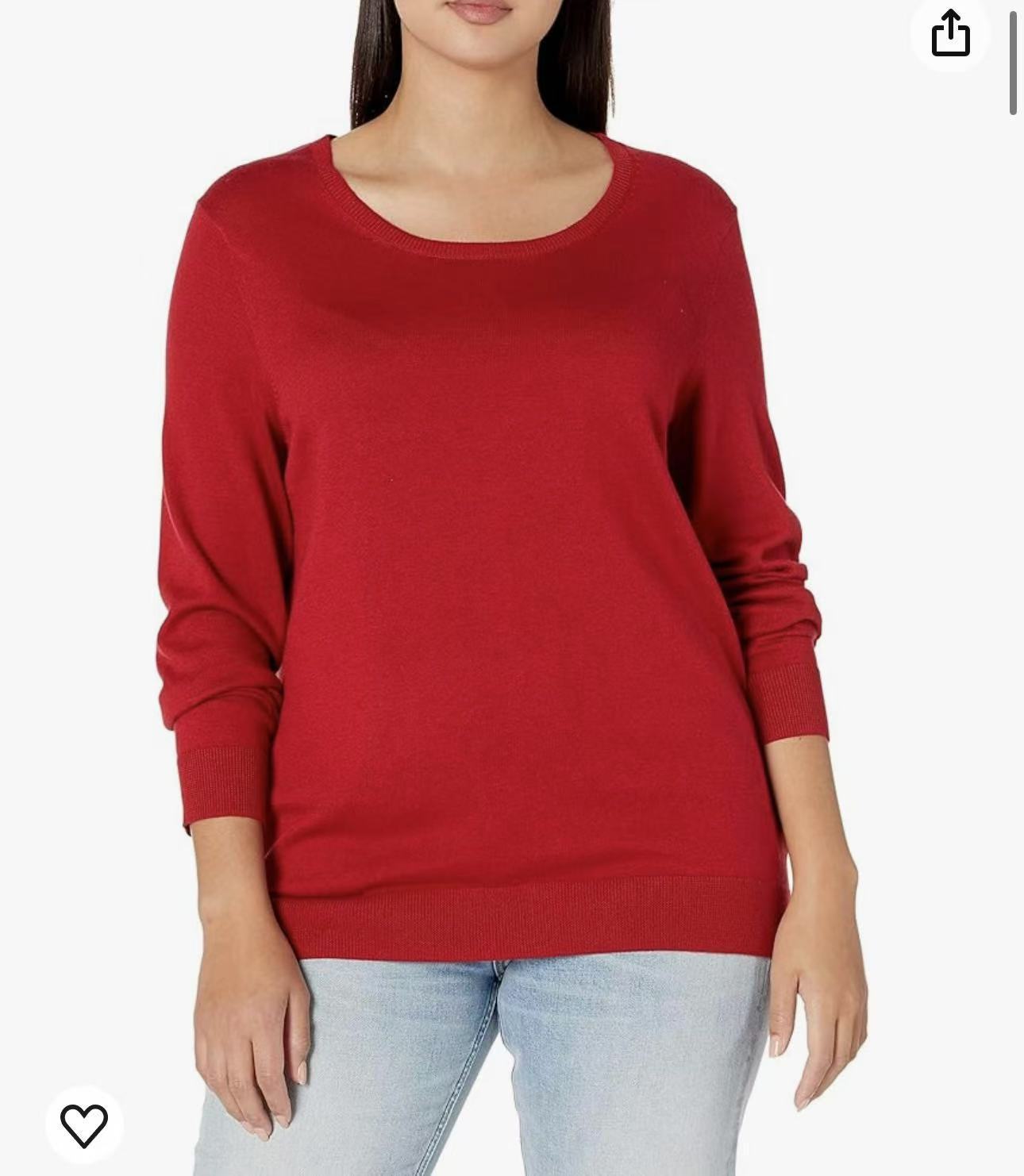 Autumn And Winter Long Sleeves Round Neck Sweater Sweater