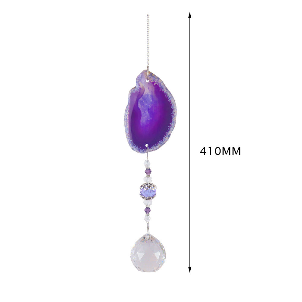 Moon Star Sun Catcher Garden Crystal Wind Chime