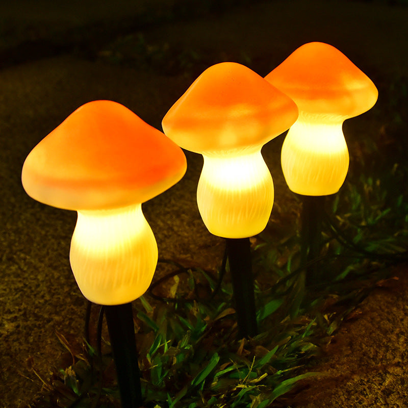 Solar Mushroom Lamp Garden Landscape Lawn