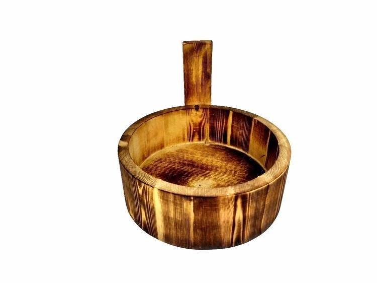 Sushi wooden bowl