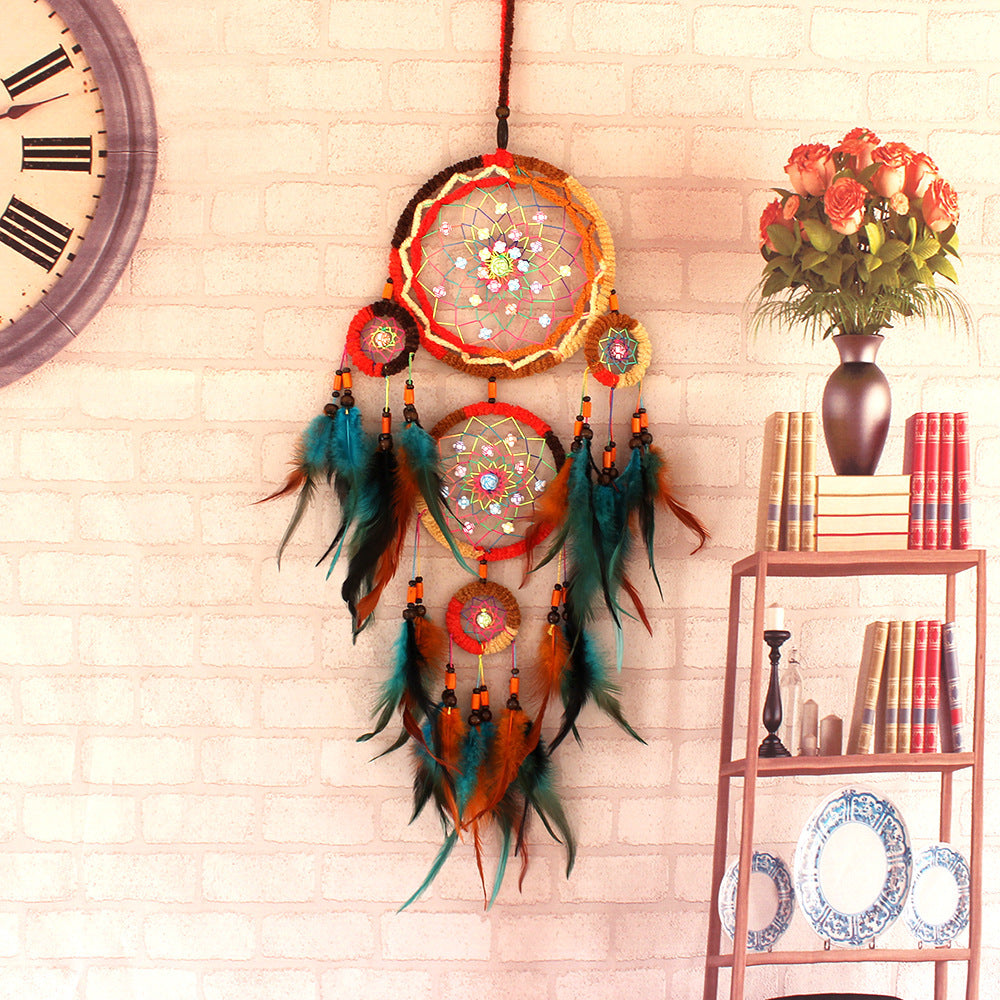 Handicraft Student Gift Interior Pendant Indian Style Dream Catcher