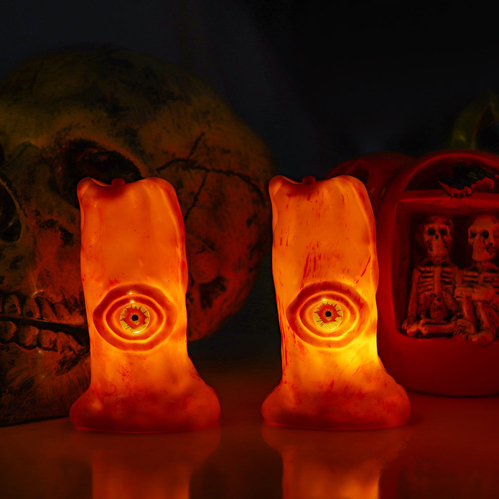 Halloween Blood Eye Lamp LED Electronic Light-emitting Candle Light