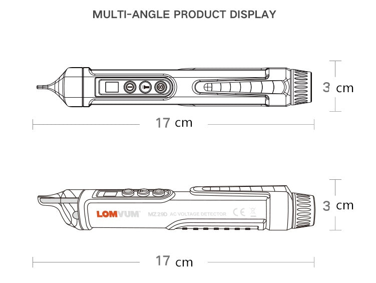 Intelligent checkpoint test pencil multi-function line detection induction pen