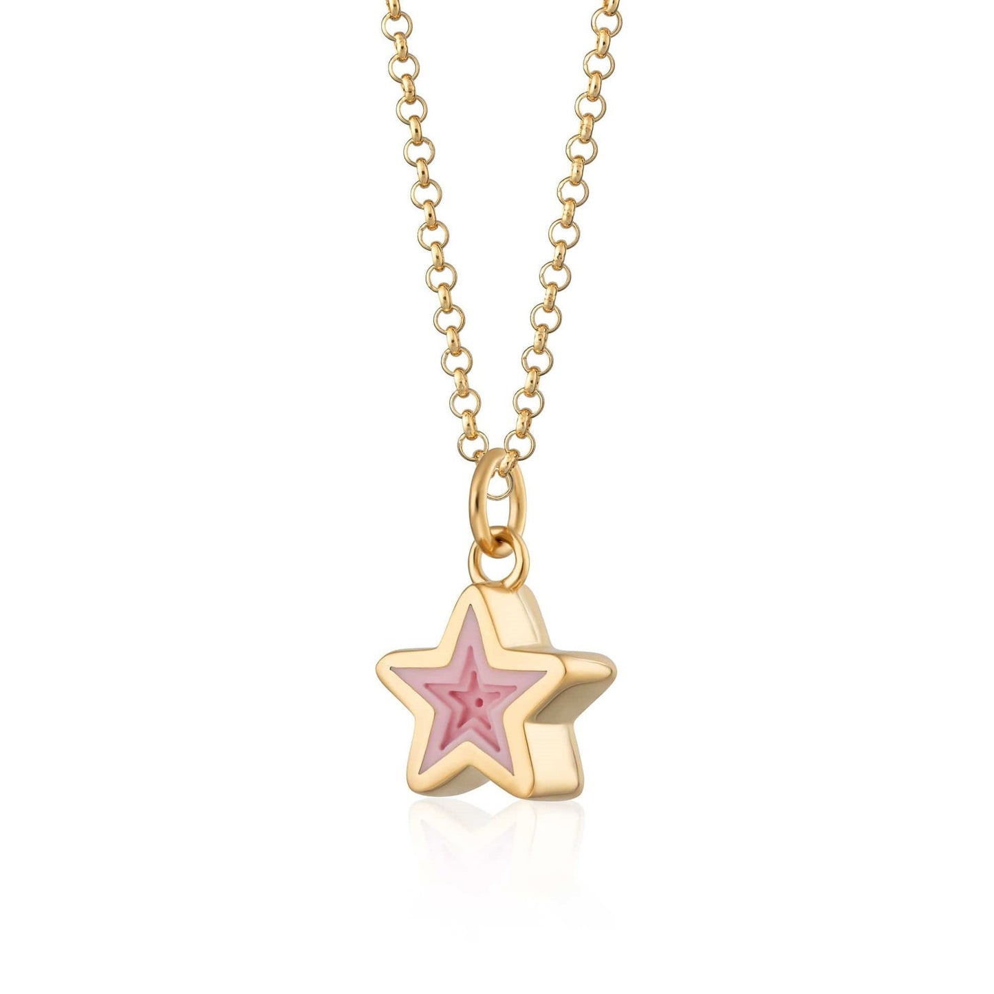 Love Star Stainless Steel Geometric Necklace